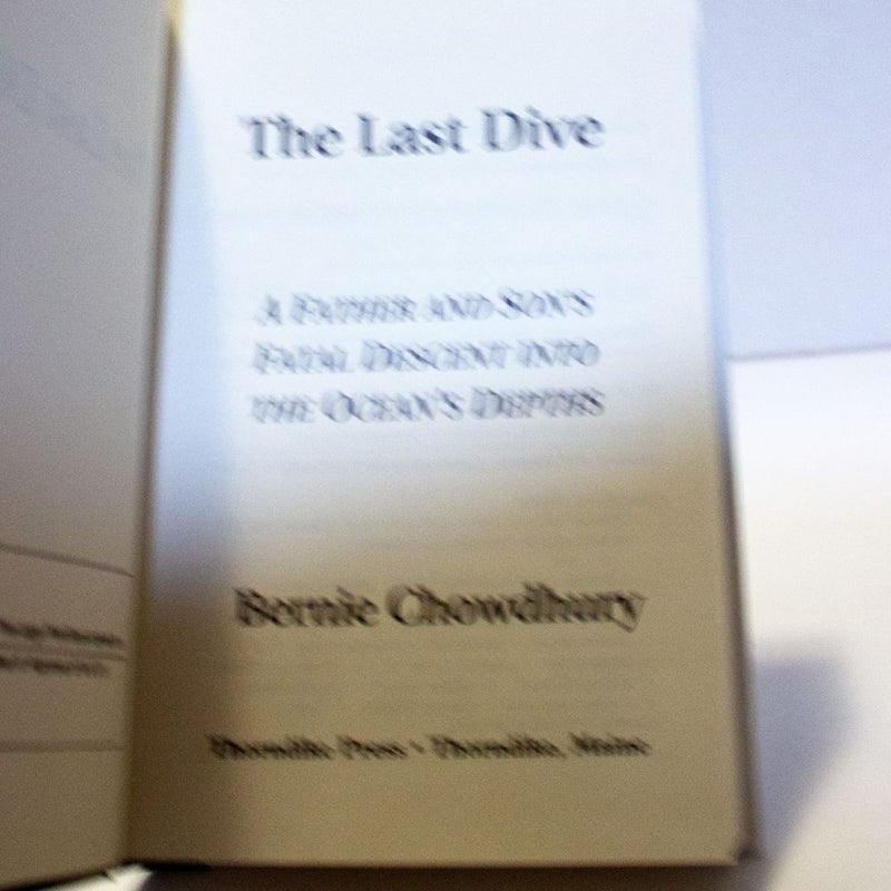 The Last Dive (LARGE PRINT EDITION)