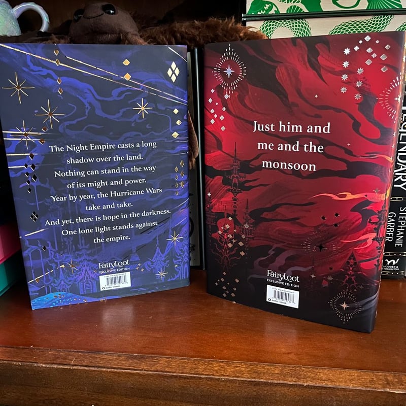 Hurricane War and Monsoon Rising set by Thea Guanzon , Hardcover ...