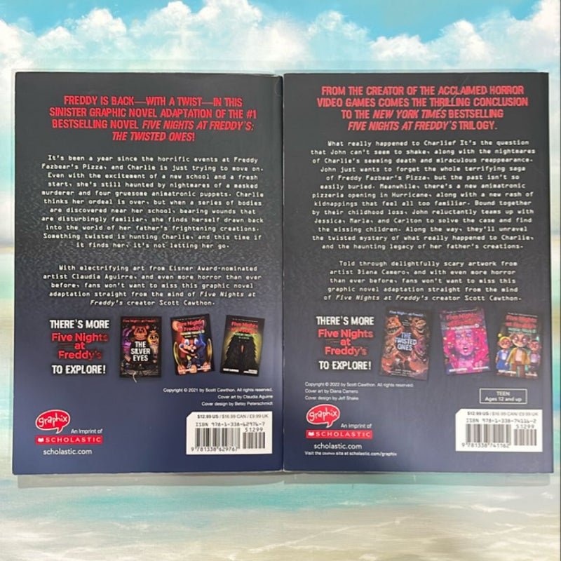 FNAF graphic novel set