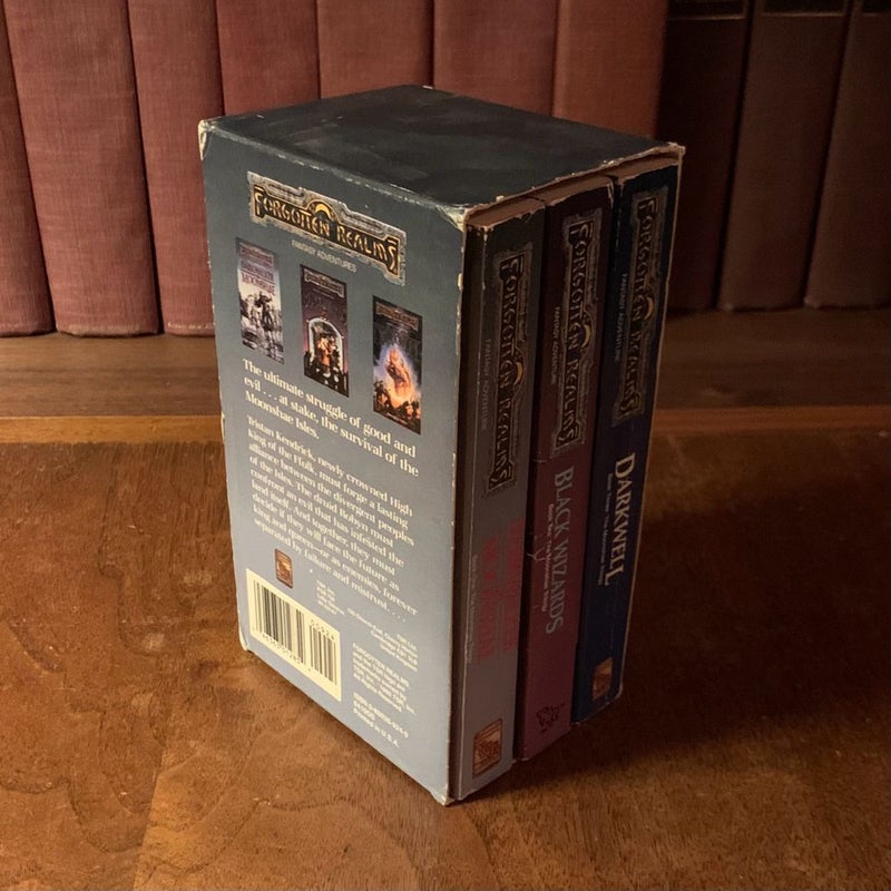 Moonshae Trilogy, Forgotten Realms Box Set: Darkwalker on Moonshae, Black Wizards, Darkwell