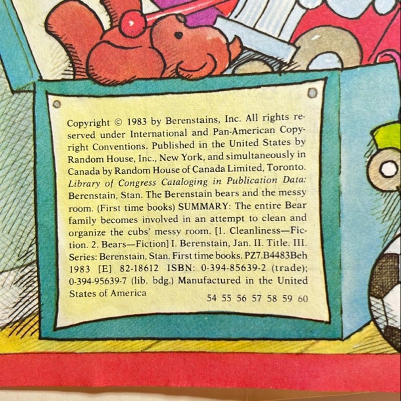 The Berenstain Bears and the Messy Room