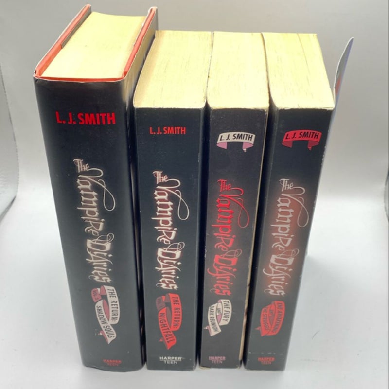 The Vampire Diaries - 4 books