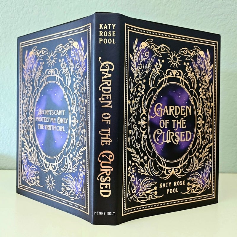 Garden Of The Cursed & Masquerade Of The Heart SIGNED by Katy Rose Pool OwlCrate Special Edition NEW