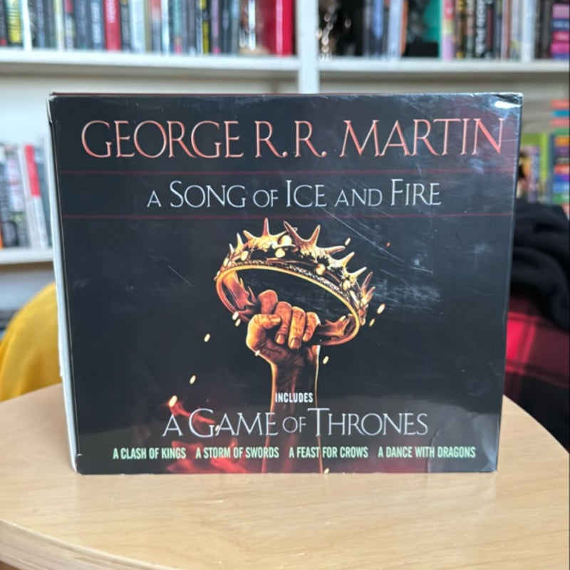 George R. R. Martin's a Game of Thrones 5-Book Boxed Set (Song of Ice and Fire Series)