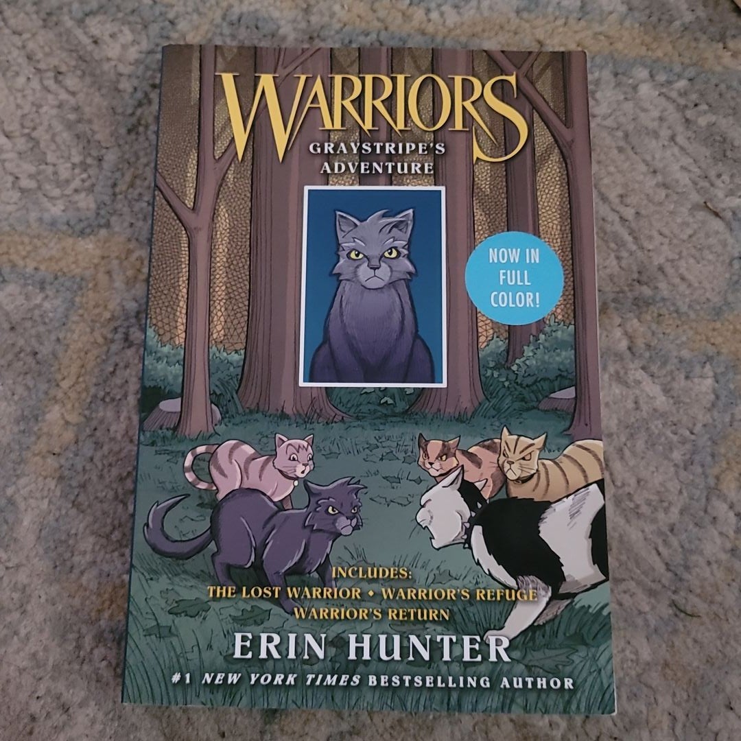 Warriors Manga: Graystripe's Adventure: 3 Full-Color Warriors Manga Books In 1