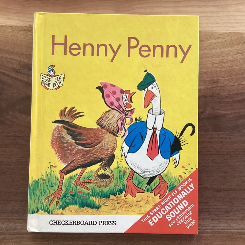 Henny Penny (Large 10 1/4" Hardcover Start-Right Elf Book Edition)
