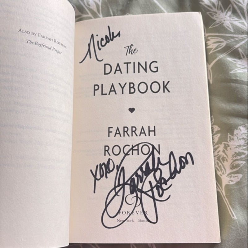 The Dating Playbook SIGNED