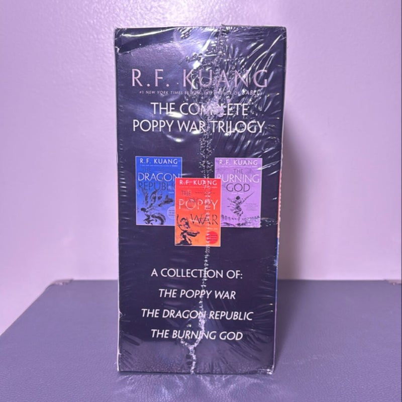 The Complete Poppy War Trilogy Boxed Set - SEALED 