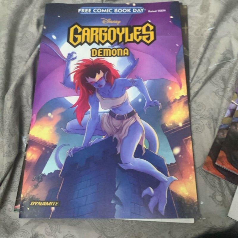 Gargoyles Disney demona 