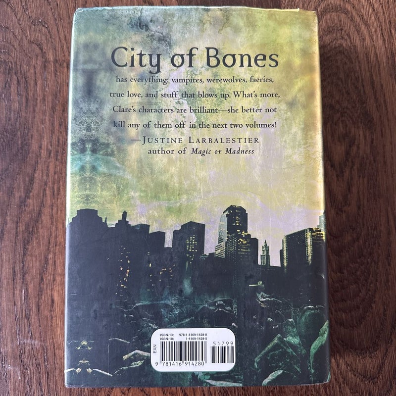 City of Bones FIRST EDITION