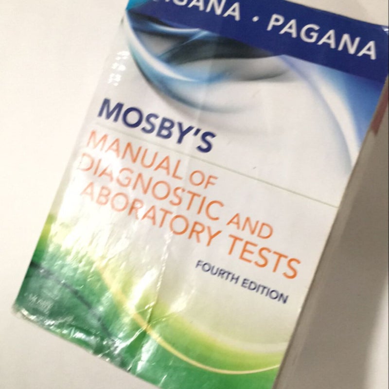 Mosby's Manual of Diagnostic and Laboratory Tests