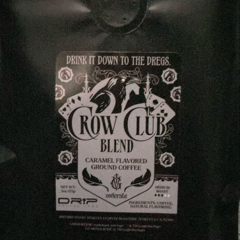 OwlCrate Crow Club coffee 