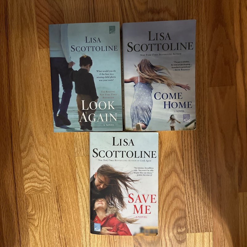 Lot of 3 Lisa Scottline paperback books 