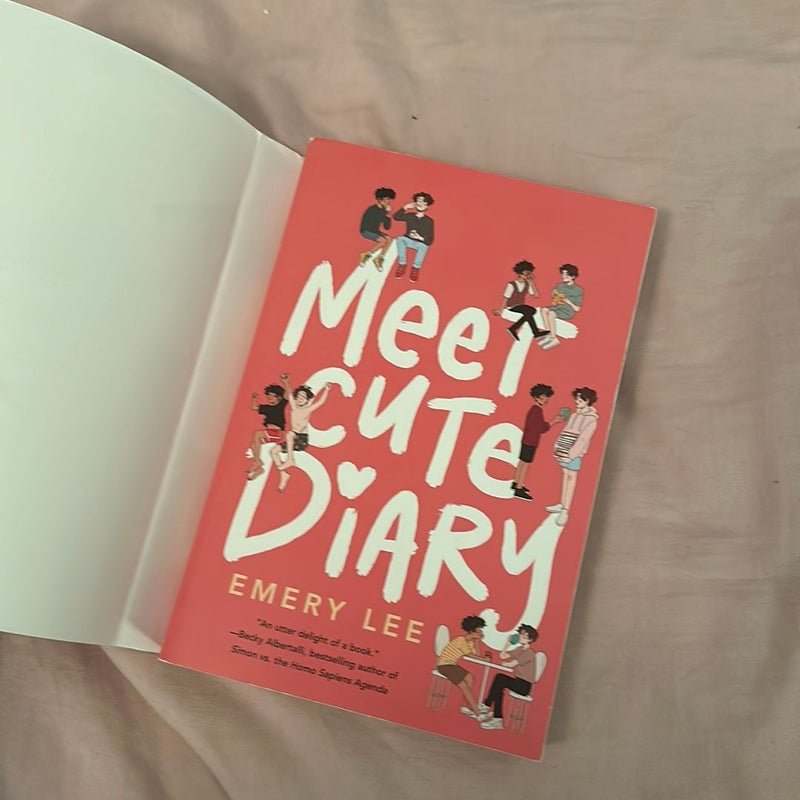 Meet Cute Diary - alternate cover