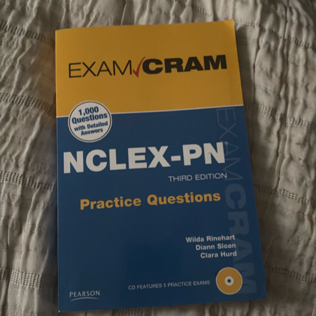 NCLEX-PN Practice Questions Exam Cram by Wilda Rinehart, Diann Sloan ...