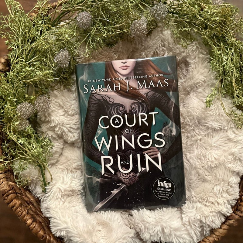 A Court of Wings and Ruin Indigo Exclusive by Sarah J Maas