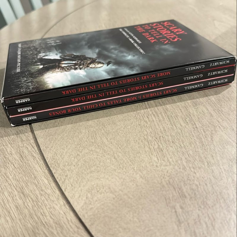 Scary Stories 3-Book Box Set Movie Tie-In Edition