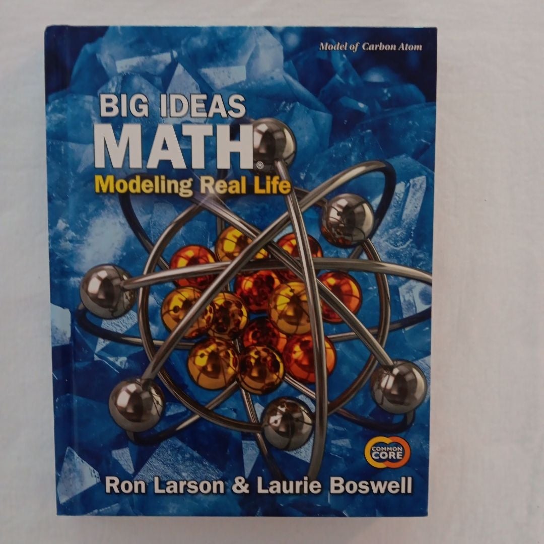 Big Ideas Math: Modeling Real Life Common Core - Grade 8 Student ... image.