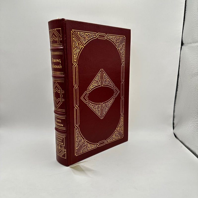  Towing Jehovah James Morrow (Easton Press 1994 Signed 1st Ed 1st print)