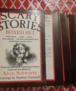 Scary Stories To Tell in the Dark box set 