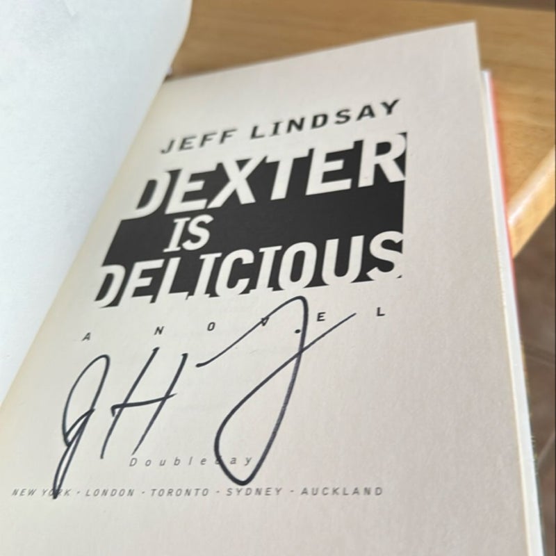 Dexter Is Delicious SIGNED