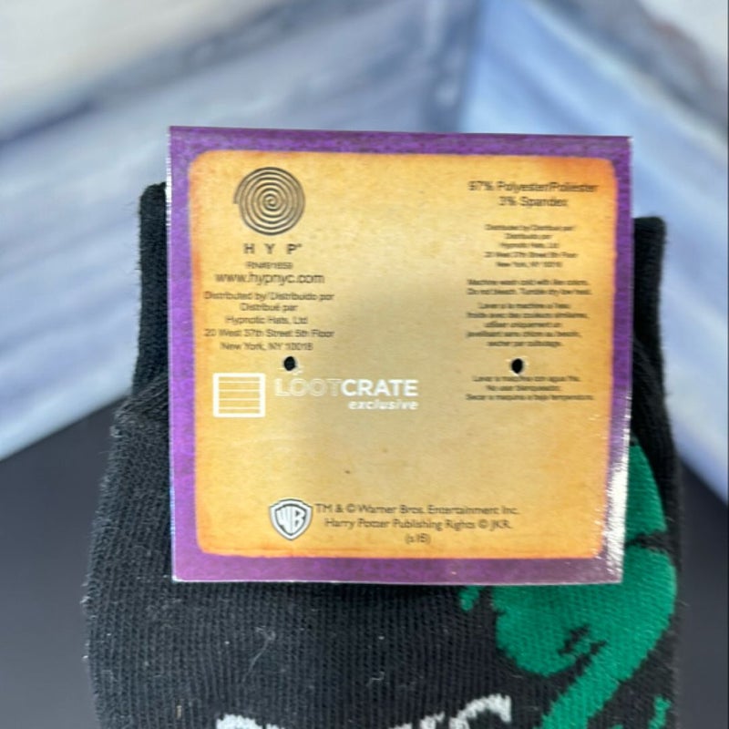 Lootcrate Harry Potter socks size 6-12