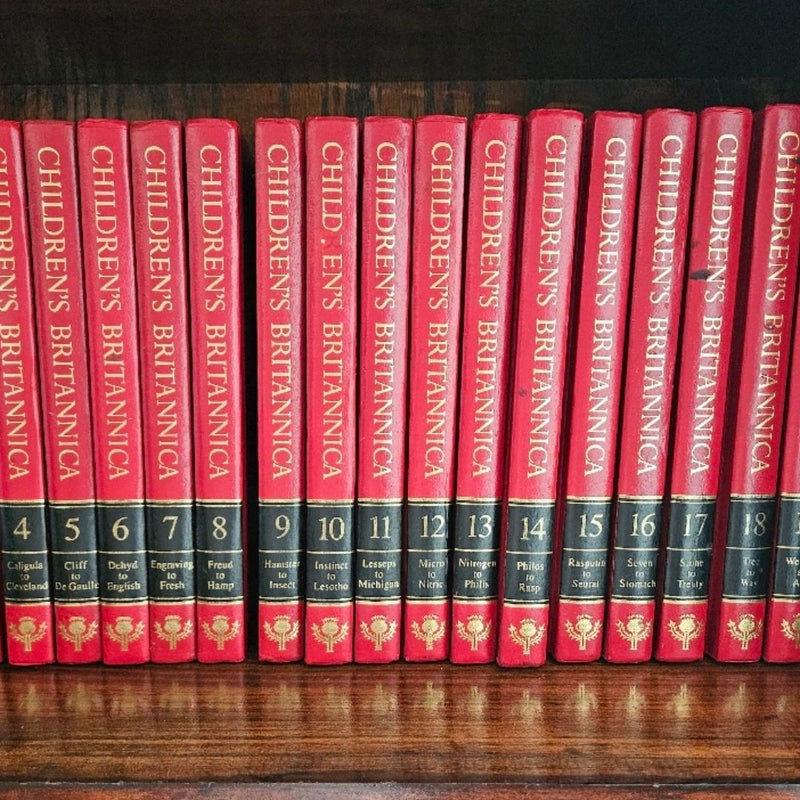 Children's Britannica 20 volume set