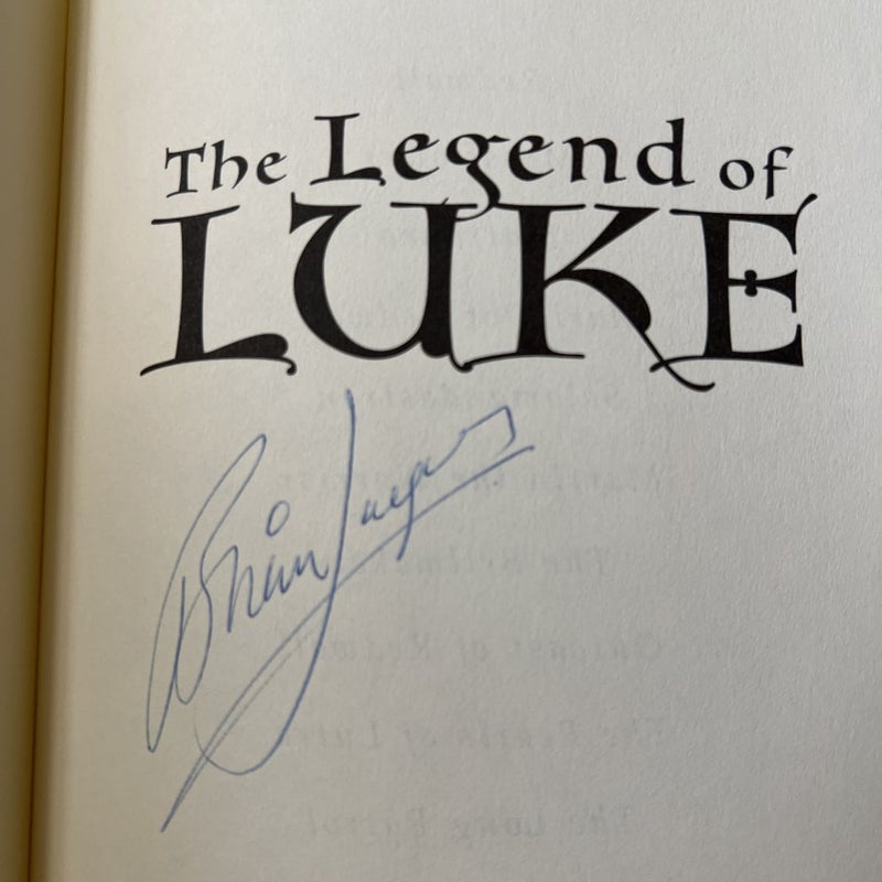 The Legend of Luke *signed