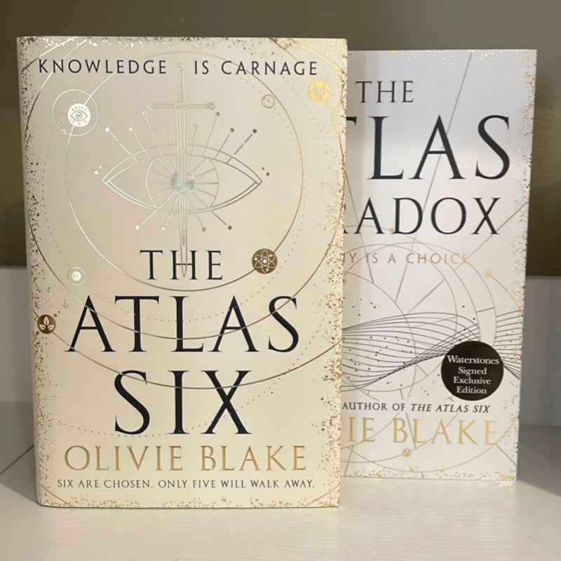 The Atlas Six Special Edition Signed Set (FAIRYLOOT + WATERSTONES)