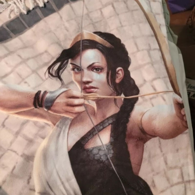 Katniss/ Artemis Round Blanket LitJoyCrate 