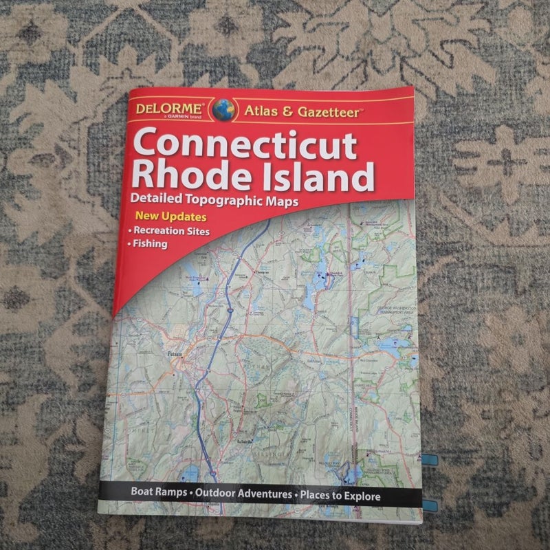 Connecticut/Rhode Island Atlas & Gazetteer