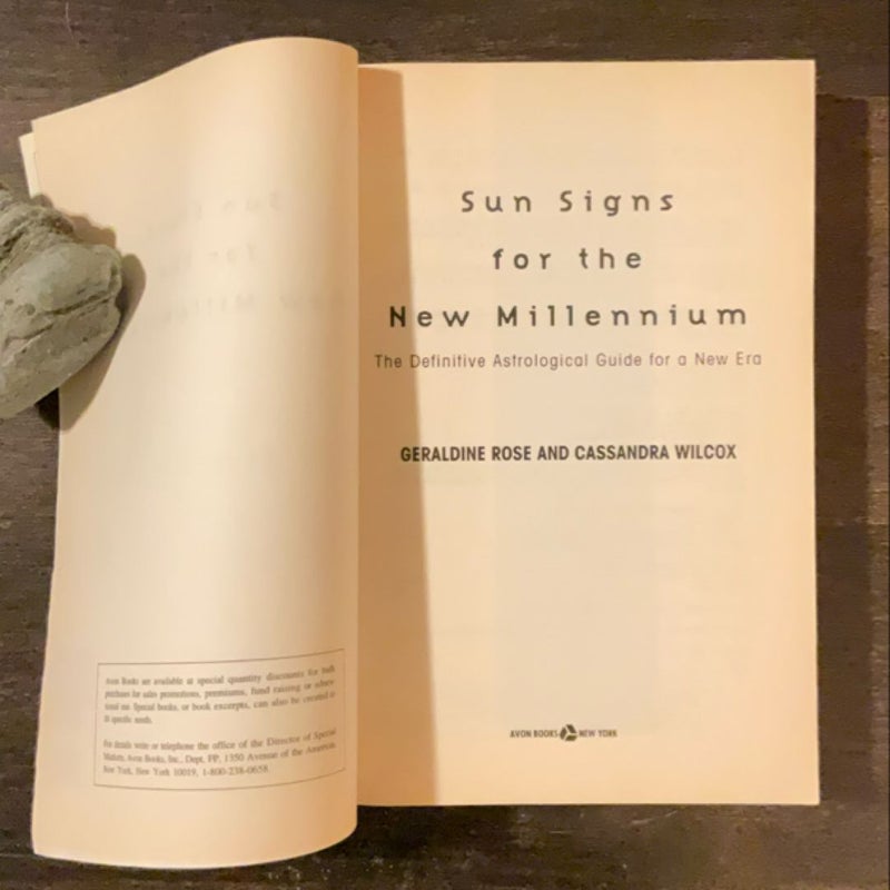 Sun Signs for New Millennium