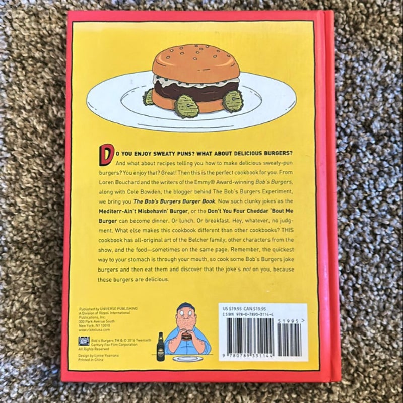 Bobs Burgers Burger Book N/R