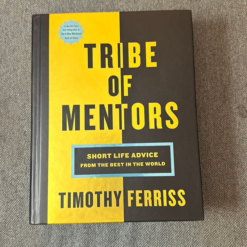 🧑‍💼 Tribe of Mentors (1st Ed. HC) 