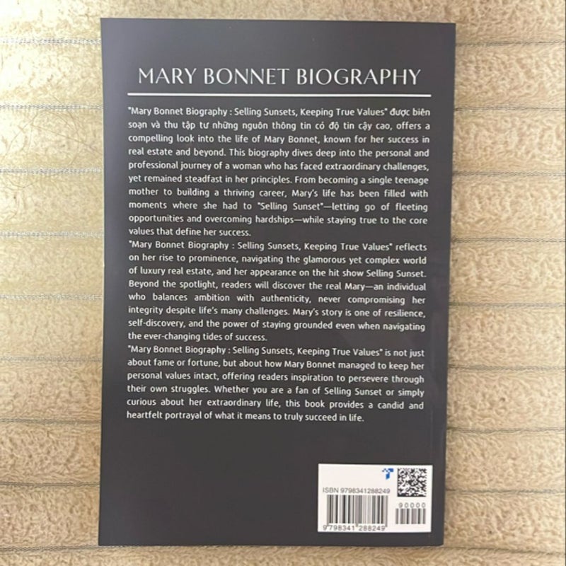 Mary Bonnet Biography