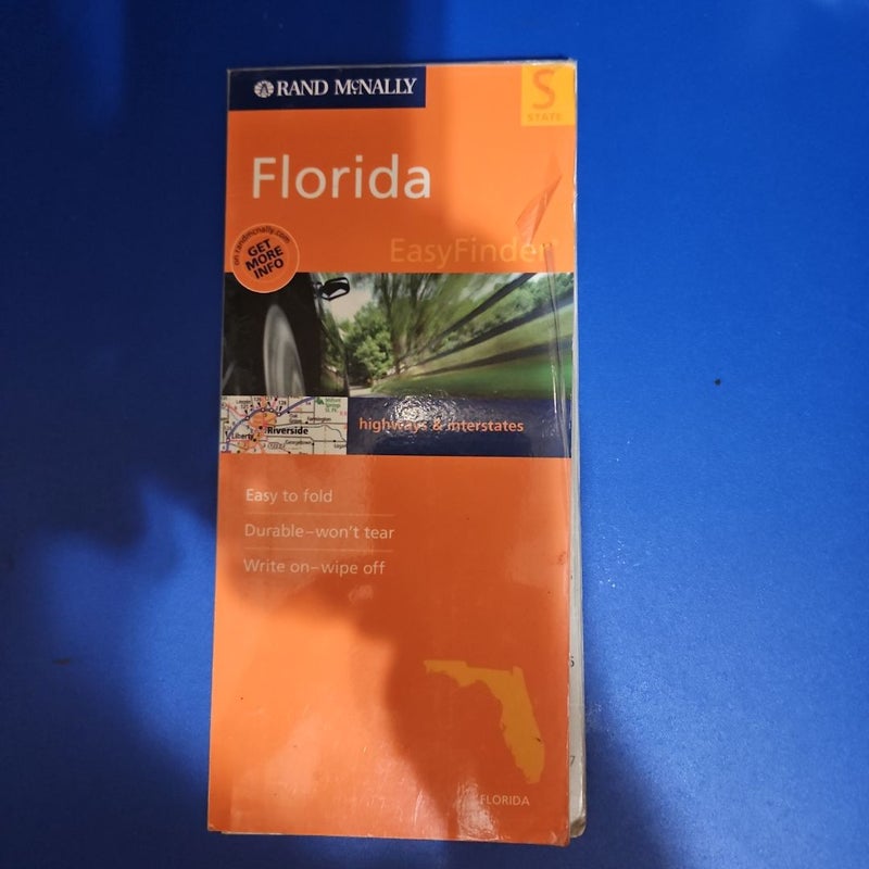 Rand McNally FLORIDA Easy Finder Map