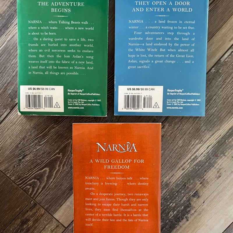 The Chronicles of Narnia Series - 7 Books in All