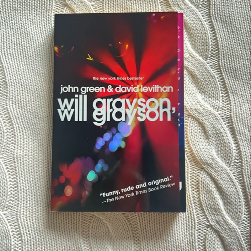 Will Grayson, Will Grayson