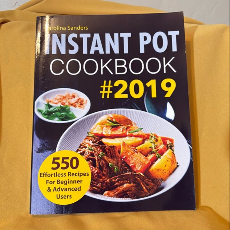 Instant Pot Cookbook #2019