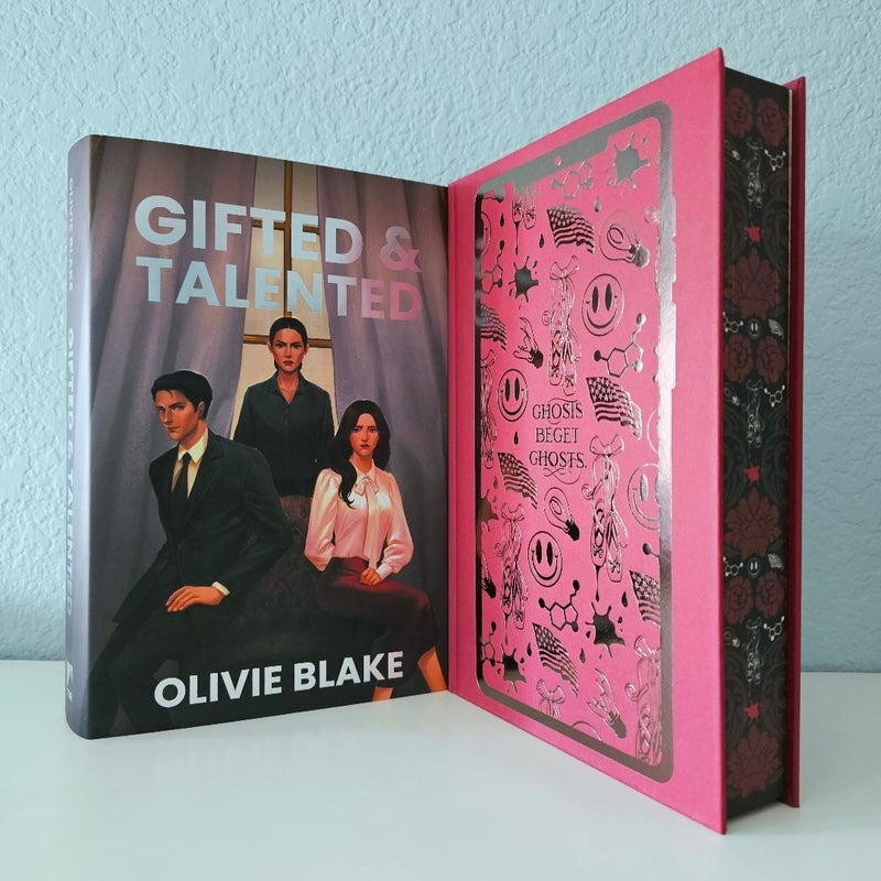 NEW Gifted and Talented SIGNED by Olivie Blake Owlcrate First Edition