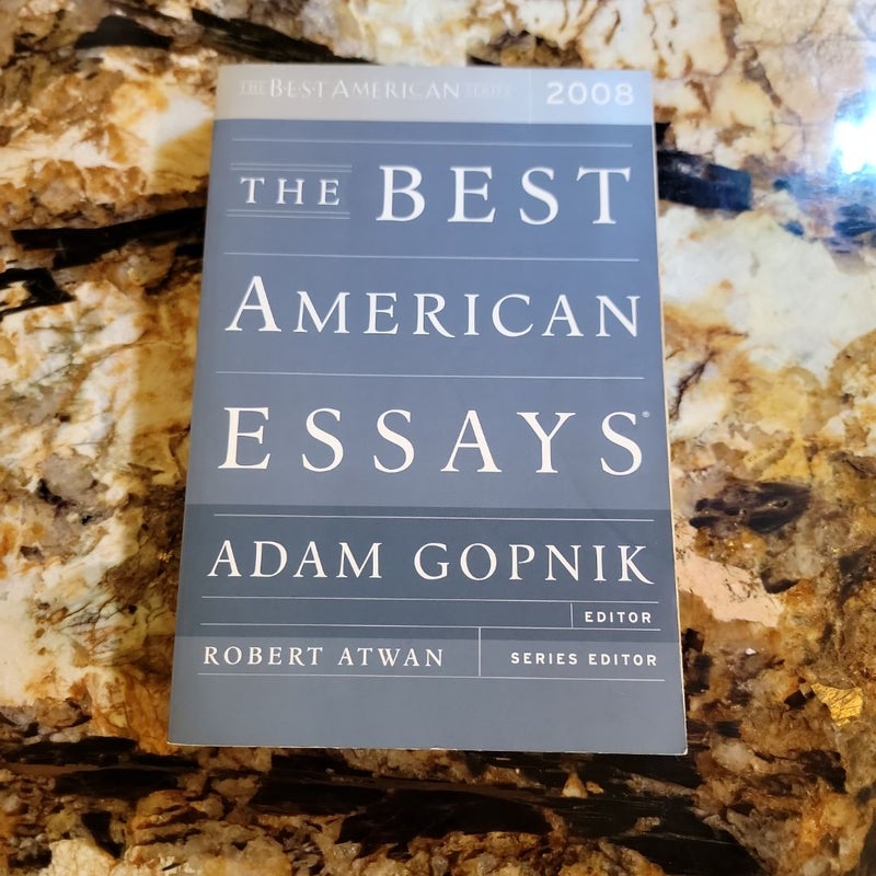 The Best American Essays 2008