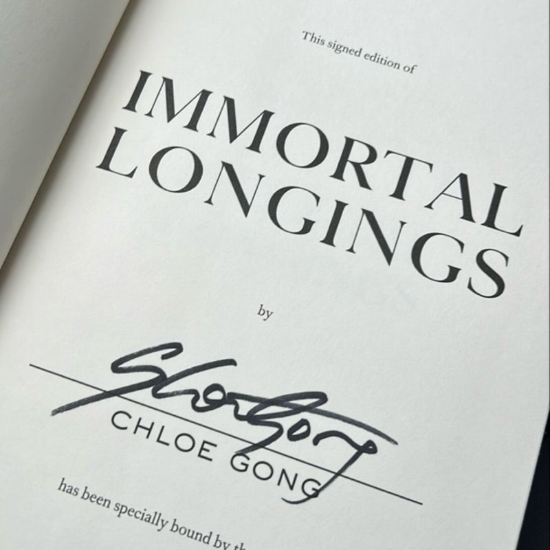 Immortal Longings