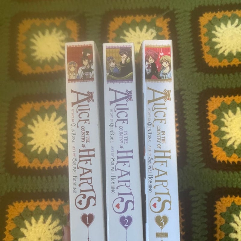 Alice in the Country of Hearts vol. 1-3