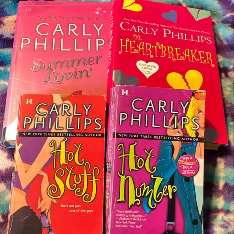 4 book bundle - Carly Phillips