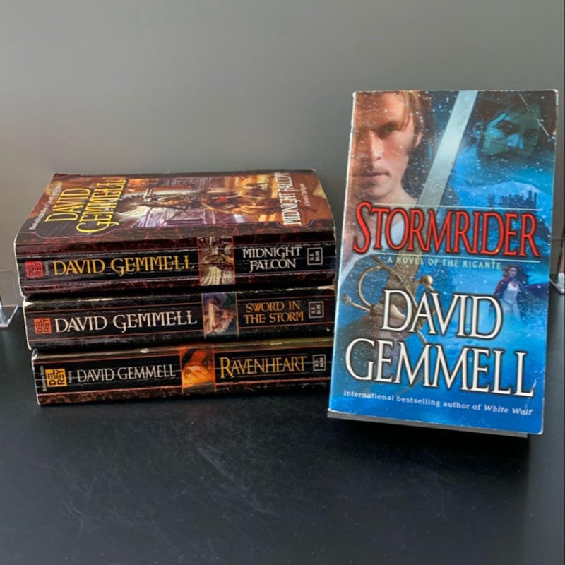 Rigante Series Books 1-4: Sword in the Storm, Midnight Falcon, Ravenheart, Stormrider 
