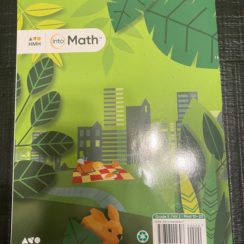 Into Math, Volume 1 and 2  Grade 5