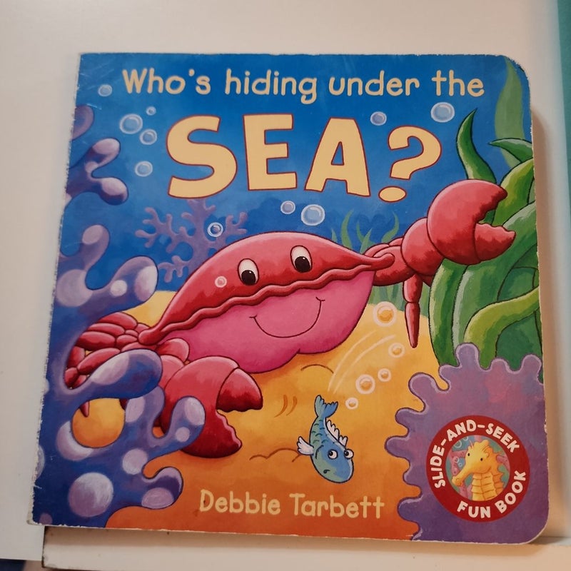 Who's hiding under the sea? 