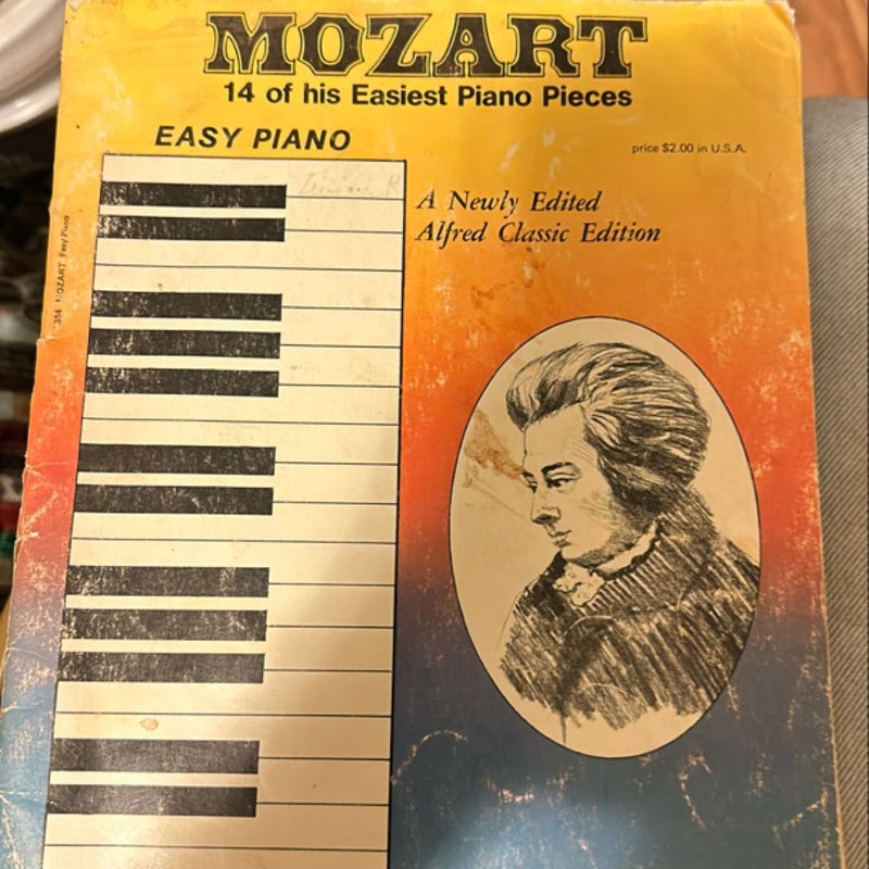 Mozart easiest piano pieces