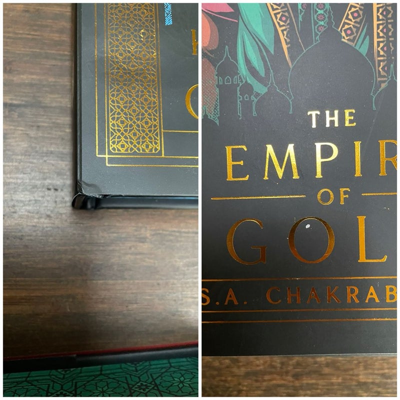 Bookish Box - The Daevabad Trilogy by S.A. Chakraborty 
