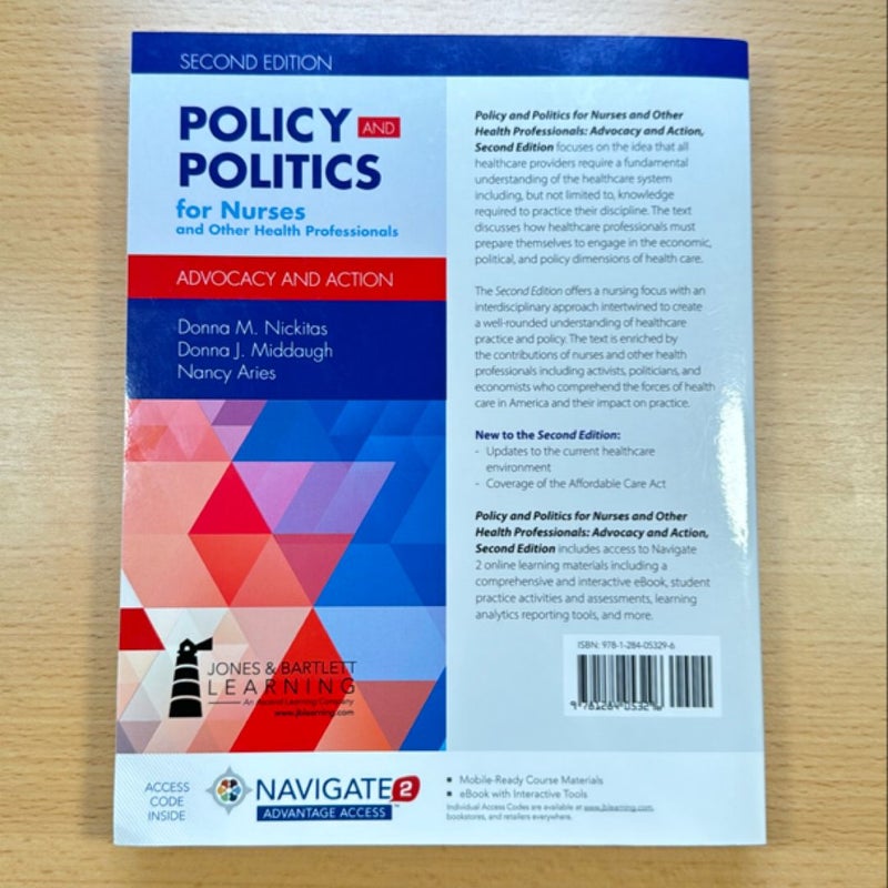 Policy and Politics for Nurses and Other Health Professionals